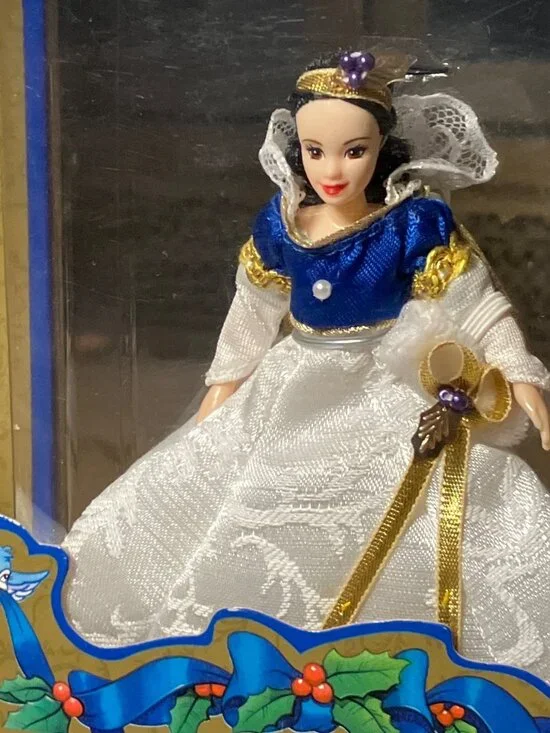 Disney Holiday Collection Petite Holiday Princess Snow White Ornament Mattel 200 - Picture 3 of 16